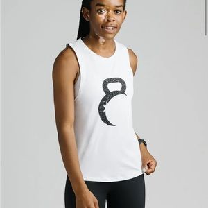 Zyia White Kettle Moon Tank